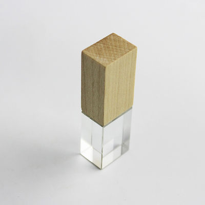 Disque en cristal de bambou clé usb bracelet publicitaire - Photo 5