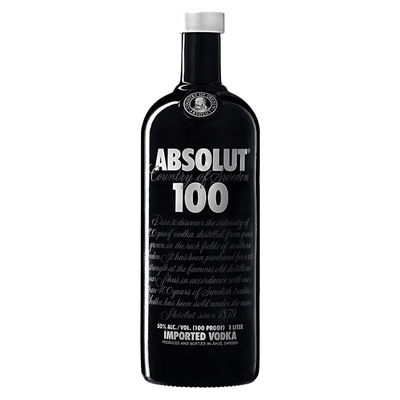 Distillats vodka - Absolut 100 1L