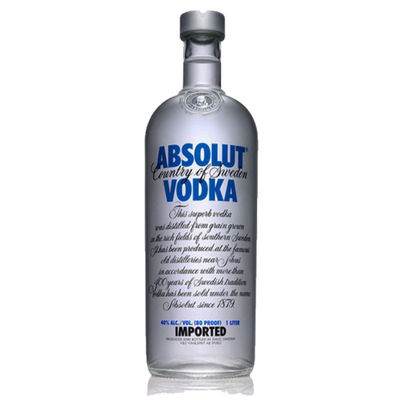 Distillats vodka - Absolut 1L