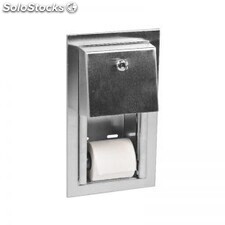 Photo du produit Distributeur de papier toilette ménager, Modèle &quot;Semi-encastrable&quot; - Sistemas