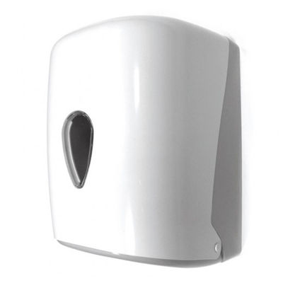 Distributeur pour essuie-mains &quot;maxi barril&quot; 32x21x22 cm blanc abs