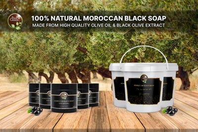 Distributeurs de savon noir marocain du Groupe Oriental