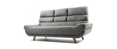 Divano design scandinavo 3 posti grigio NORDIK - Foto 2