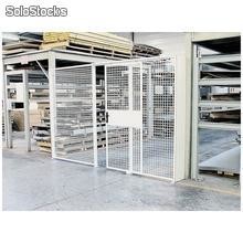 Divisórias gradeadas modulares - Portas