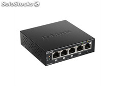 Dlink Switch 5-Port Desktop Gigabit Po - dgs-1005P/e