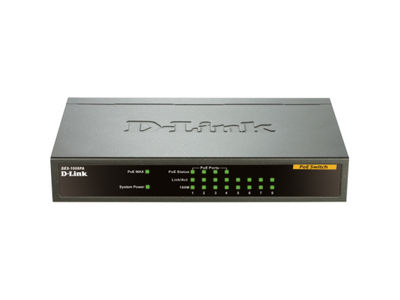 Dlink Switch 8x10/100 4xPoE - des-1008PA
