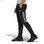 Długie Spodnie Dresowe Adidas Aeroready Motion Czarny Mężczyzna - 4