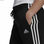 Długie Spodnie Dresowe Adidas Essentials French Terry 3 Stripes Kobieta Czarny - 5