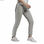 Długie Spodnie Dresowe Adidas Essentials French Terry 3 Stripes Kobieta Szary - 3