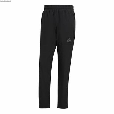 Długie Spodnie Dresowe Adidas Essentials Hero t Halo Czarny