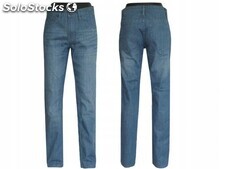 Długie spodnie męskie jeansy 100% bawełna jeans