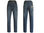 Długie spodnie męskie jeansy 100% bawełna jeans - Zdjęcie 3