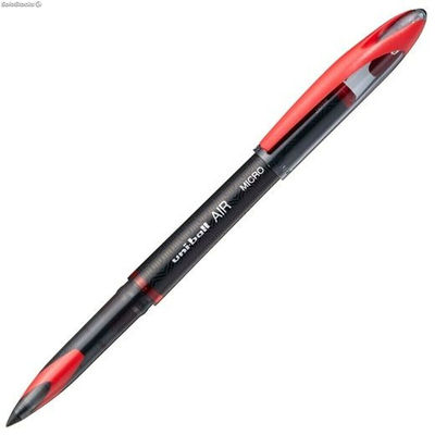 Długopis z płynnym atramentem Uni-Ball Air Micro UBA-188-M Czerwony 0,5 mm (12 C