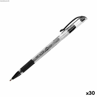 Długopis żelowy Bic gel-ocity stic Czarny 0,5 mm (30 Sztuk)