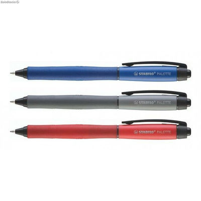 Długopis żelowy Stabilo PALETTE Czerwony 0,4 mm 10 Części (10 Sztuk)