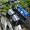 Doble bolsas bicicleta delantera con muchos bolsillos bolsas cuadro bicicleta - 1