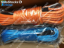 doble trenzado cable de cabrestante sintético resistente
