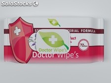 Doctor wipe&#39;s strong antibacterial wet wipes premium 72PCS