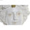 Doniczka DKD Home Decor Kobieta Złoty Biały Żywica (23 x 23 x 30 cm) - 4