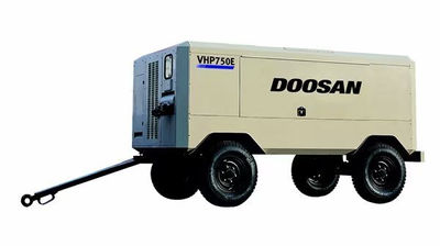 Doosan mobile power VHP750E Compressor de ar de parafuso móvel elétrico