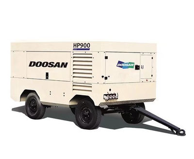 Doosan potencia móvil HP900 compresor de aire de tornillo movible