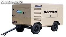Doosan potencia móvil VHP750 compresor de aire de tornillo movible