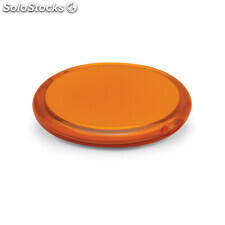 Doppio specchietto rotondo arancio trasparente MOIT3054-29