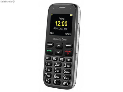 Doro Primo 218 Single SIM 2 Bluetooth 1000mAh Schwarz Graphit 360034