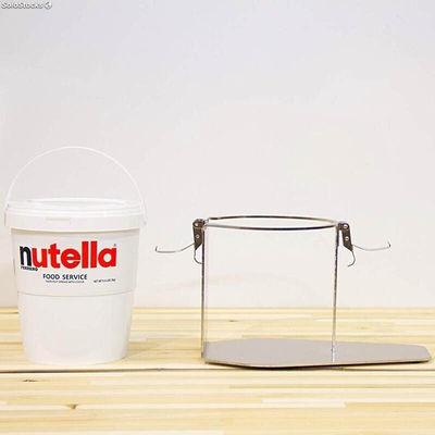 Dosificador cilíndrico Nutella con inyección simple para cubo de 3 litros - Tapa - Foto 2