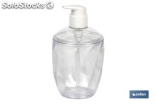 Dosificador de Jabón Transparente | Dispensador de jabón líquido | Capacidad: