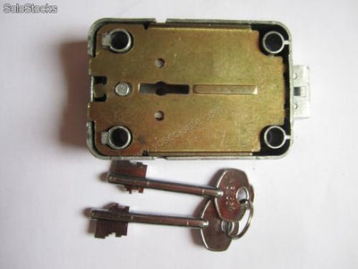 Double bitted key lock