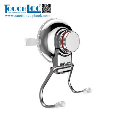Double Hooks Vacuum Suction Cup Hook Holder Bathroom accessory