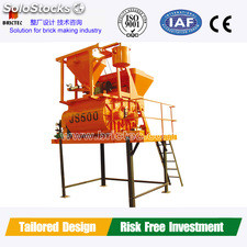 Double Horizontal Shaft Mixer of FXJS Series For Cement Block Making