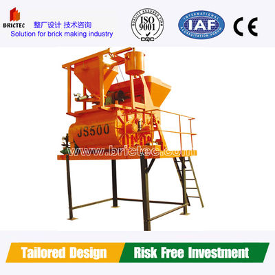 Double Horizontal Shaft Mixer of FXJS Series For Cement Block Making