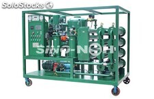 double-stage vacuum transformer oil purifier