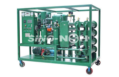double-stage vacuum transformer oil purifier