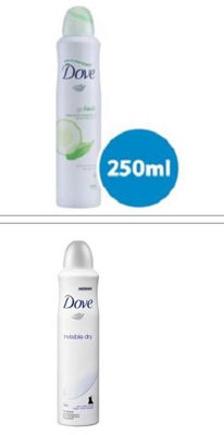 Dove deodorante spray 250ml diverse fragranze uomo/donna - Foto 4