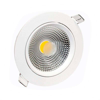 Downlight led basic cob 10w branco quente. Loja Online LEDBOX. Iluminação