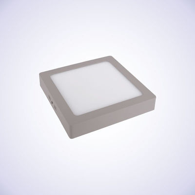 Downlight LED cuadrado superficie 18W plata 4.000k / 6.000k