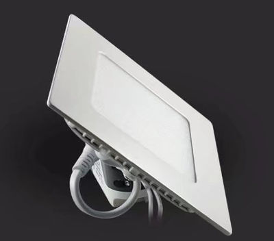 downlight led recessed square 3w 300lm