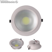 Downlight led translucido cob 18W 90LM/w 120º 4000K 30000H 230X60MM IP44