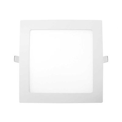 Downlight LED Ultraslim Empotrable Cuadrado 15W 1100lm 20,5x20,5cm 4000K Blanco