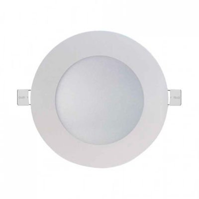 Downlight LED Ultraslim Empotrable Redondo 12W 960lm 15cm 6000K Blanco Eilen