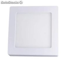 downlight panel led cuadrado superficie 6w 600lm