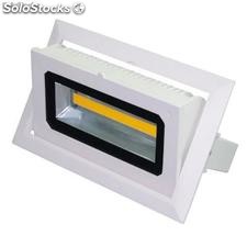 Downlight rectangular oscilante LED 30W