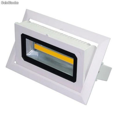 Downlight rectangular oscilante LED 30W