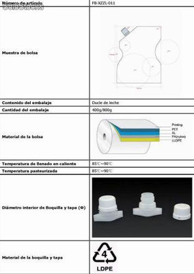 doy pack para ducle de leche - Foto 3