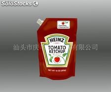 doypack muestra de salsa de tomate