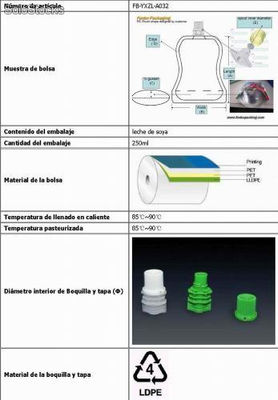 doypack packaging para alimento - Foto 3