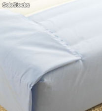 Drap de lit blanc